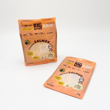 Qingdao Factory Composite Film PP PE HDPE Pet VMPET Sustainable Material Three Side Sealing Self Sealing Pet Food Pouch